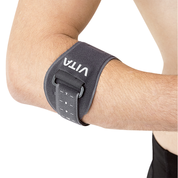 Δέστρα Επικονδυλίτιδος με Επιθέμα Σιλικόνης Συμπίεσης 3 Σημείων. Αμφιδέξια. One Size. VITA 03-2-023. 