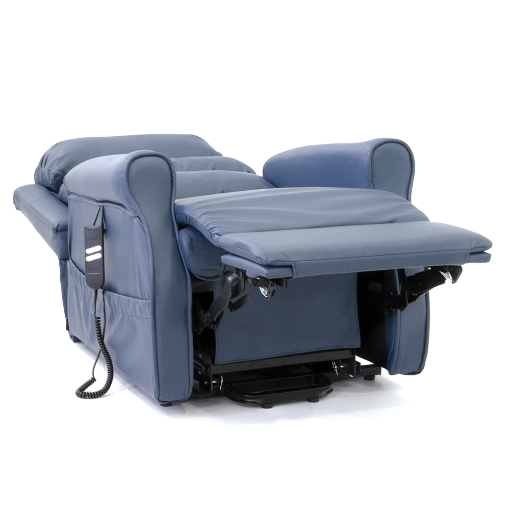 Ανακλινόμενη Ηλεκτρική Πολυλειτουργική Πολυθρόνα Ανύψωσης ARIA Vita Orthopedics. PU Blue. 