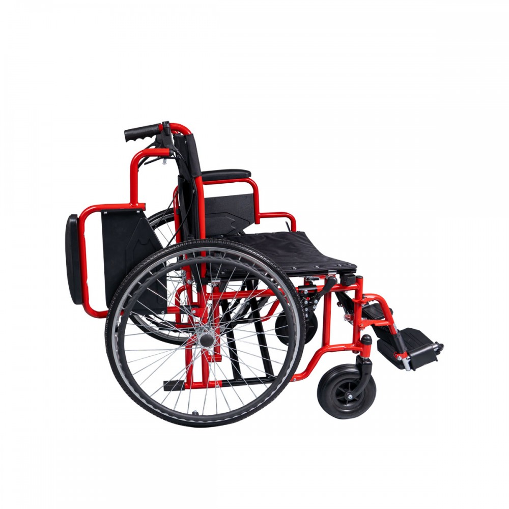 Αναπηρικό Αμαξίδιο Βαρέος Τύπου για Χρήστη 182Kg. Πλάτος Καθίσματος 56cm. Κόκκινο-Μαύρο. 0808527. Αναπηρικό Αμαξίδιο Βαρέος Τύπου για Χρήστη 182Kg. Πλάτος Καθίσματος 56cm. Κόκκινο-Μαύρο. 0808527.