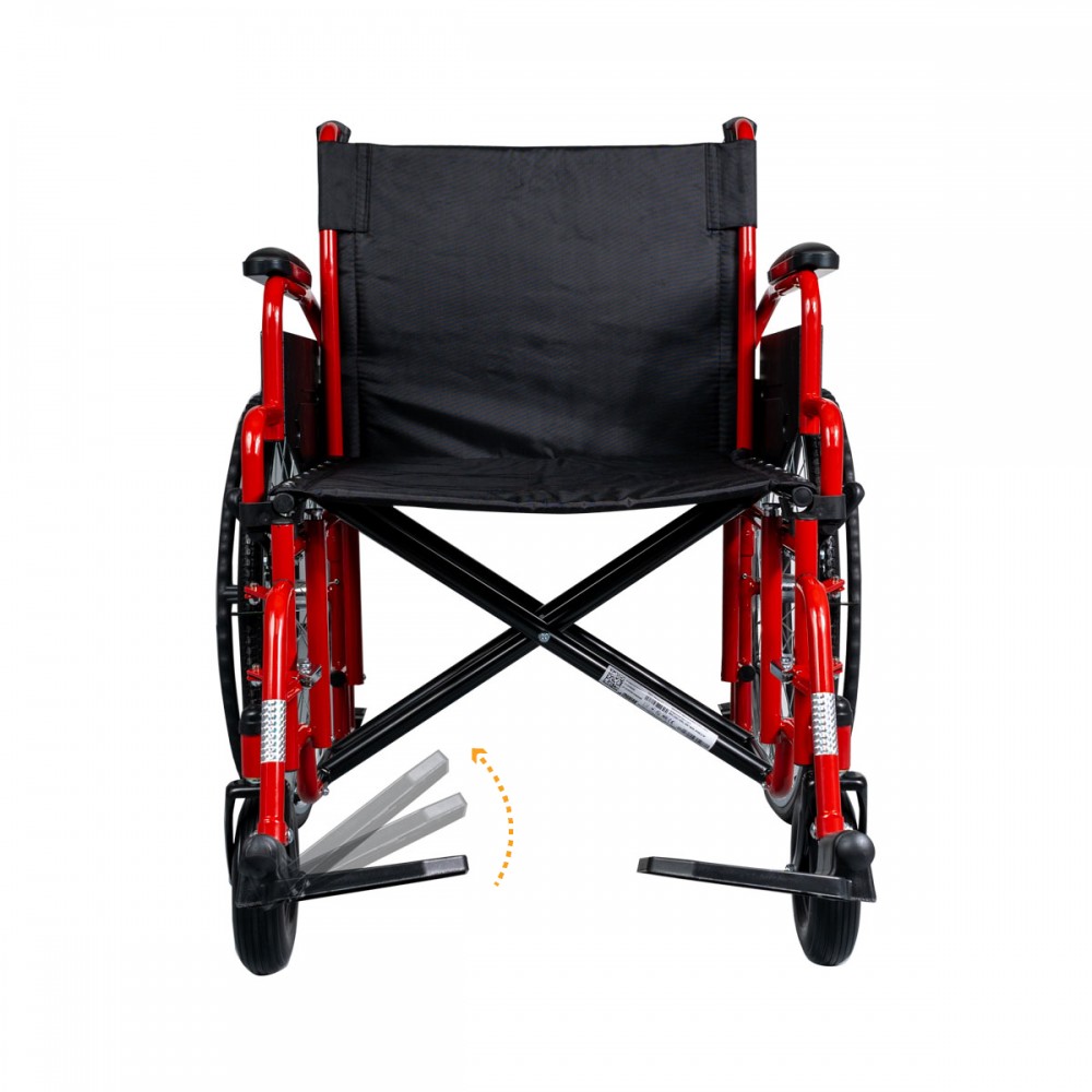 Αναπηρικό Αμαξίδιο Βαρέος Τύπου για Χρήστη 182Kg. Πλάτος Καθίσματος 56cm. Κόκκινο-Μαύρο. 0808527. Αναπηρικό Αμαξίδιο Βαρέος Τύπου για Χρήστη 182Kg. Πλάτος Καθίσματος 56cm. Κόκκινο-Μαύρο. 0808527.