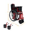 Αναπηρικό Αμαξίδιο Βαρέος Τύπου για Χρήστη 182Kg. Πλάτος Καθίσματος 56cm. Κόκκινο-Μαύρο. 0808527. Αναπηρικό Αμαξίδιο Βαρέος Τύπου για Χρήστη 182Kg. Πλάτος Καθίσματος 56cm. Κόκκινο-Μαύρο. 0808527.