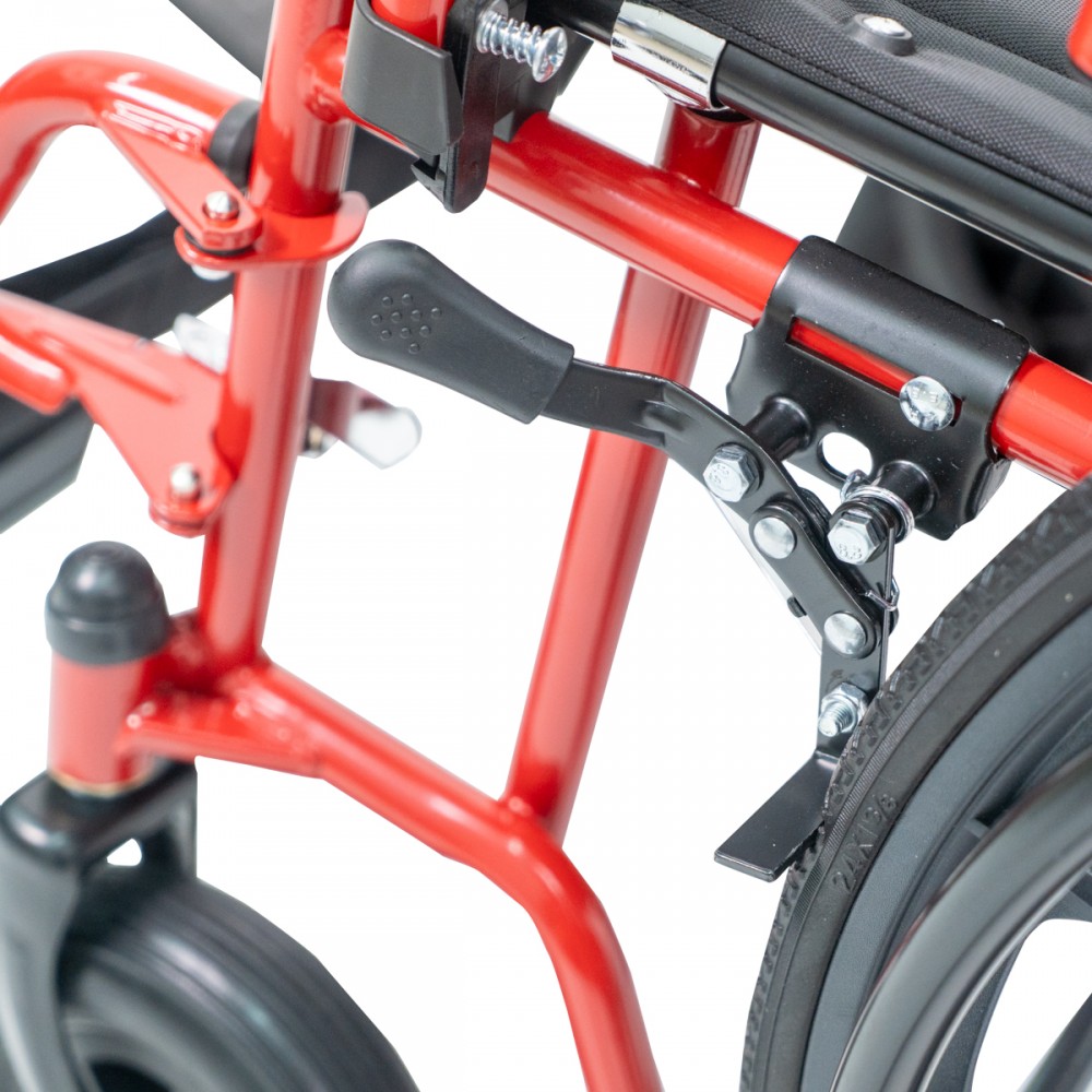 Αναπηρικό Αμαξίδιο Βαρέος Τύπου για Χρήστη 182Kg. Πλάτος Καθίσματος 56cm. Κόκκινο-Μαύρο. 0808527. Αναπηρικό Αμαξίδιο Βαρέος Τύπου για Χρήστη 182Kg. Πλάτος Καθίσματος 56cm. Κόκκινο-Μαύρο. 0808527.