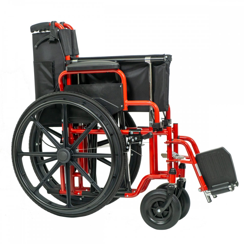 Αναπηρικό Αμαξίδιο Βαρέος Τύπου για Χρήστη 182Kg. Πλάτος Καθίσματος 56cm. Κόκκινο-Μαύρο. 0808527. Αναπηρικό Αμαξίδιο Βαρέος Τύπου για Χρήστη 182Kg. Πλάτος Καθίσματος 56cm. Κόκκινο-Μαύρο. 0808527.