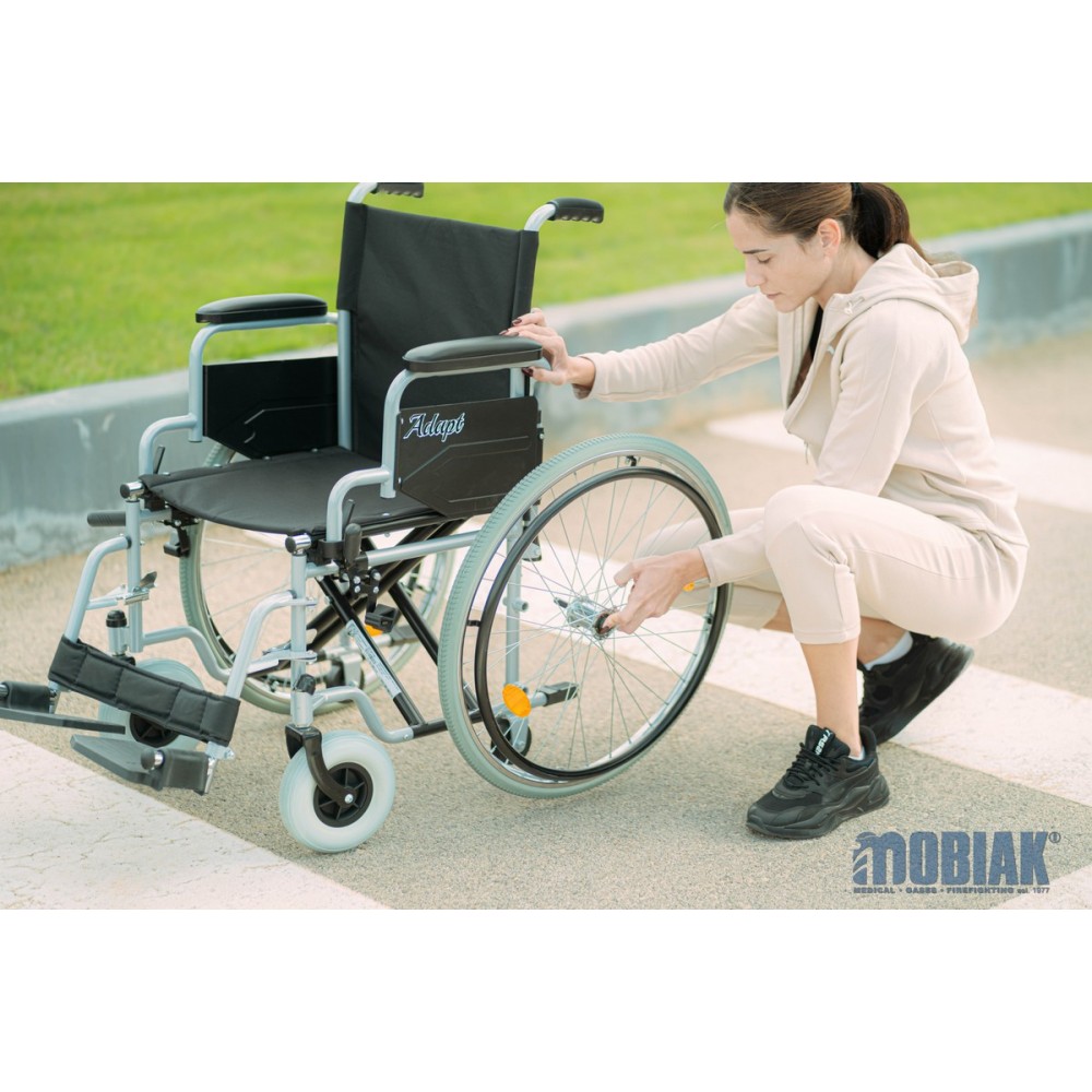 Αναπηρικό Πτυσσόμενο Αμαξίδιο Αλουμινίου GEMINI ADAPT με 2 Πρόσθετους Βοηθητικούς Τροχούς 3 Ιντσών. Κάθισμα 46cm. Γκρι. 0811308. Αναπηρικό Πτυσσόμενο Αμαξίδιο Αλουμινίου GEMINI ADAPT με 2 Πρόσθετους Βοηθητικούς Τροχούς 3 Ιντσών. Κάθισμα 46cm. Γκρι. 0811308.