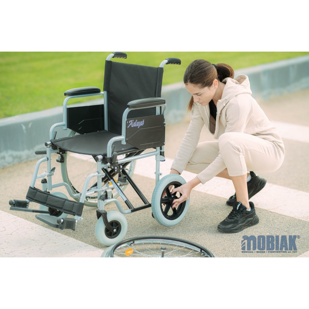 Αναπηρικό Πτυσσόμενο Αμαξίδιο Αλουμινίου GEMINI ADAPT με 2 Πρόσθετους Βοηθητικούς Τροχούς 3 Ιντσών. Κάθισμα 46cm. Γκρι. 0811308. Αναπηρικό Πτυσσόμενο Αμαξίδιο Αλουμινίου GEMINI ADAPT με 2 Πρόσθετους Βοηθητικούς Τροχούς 3 Ιντσών. Κάθισμα 46cm. Γκρι. 0811308.