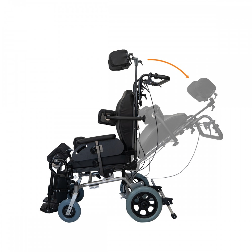 Αναπηρικό Αμαξίδιο Ειδικού Τύπου Reclining “DIONE II”. Οπίσθιοι Τροχοί 12''. Πλάτος Καθίσματος 40-52cm. 0803401. 