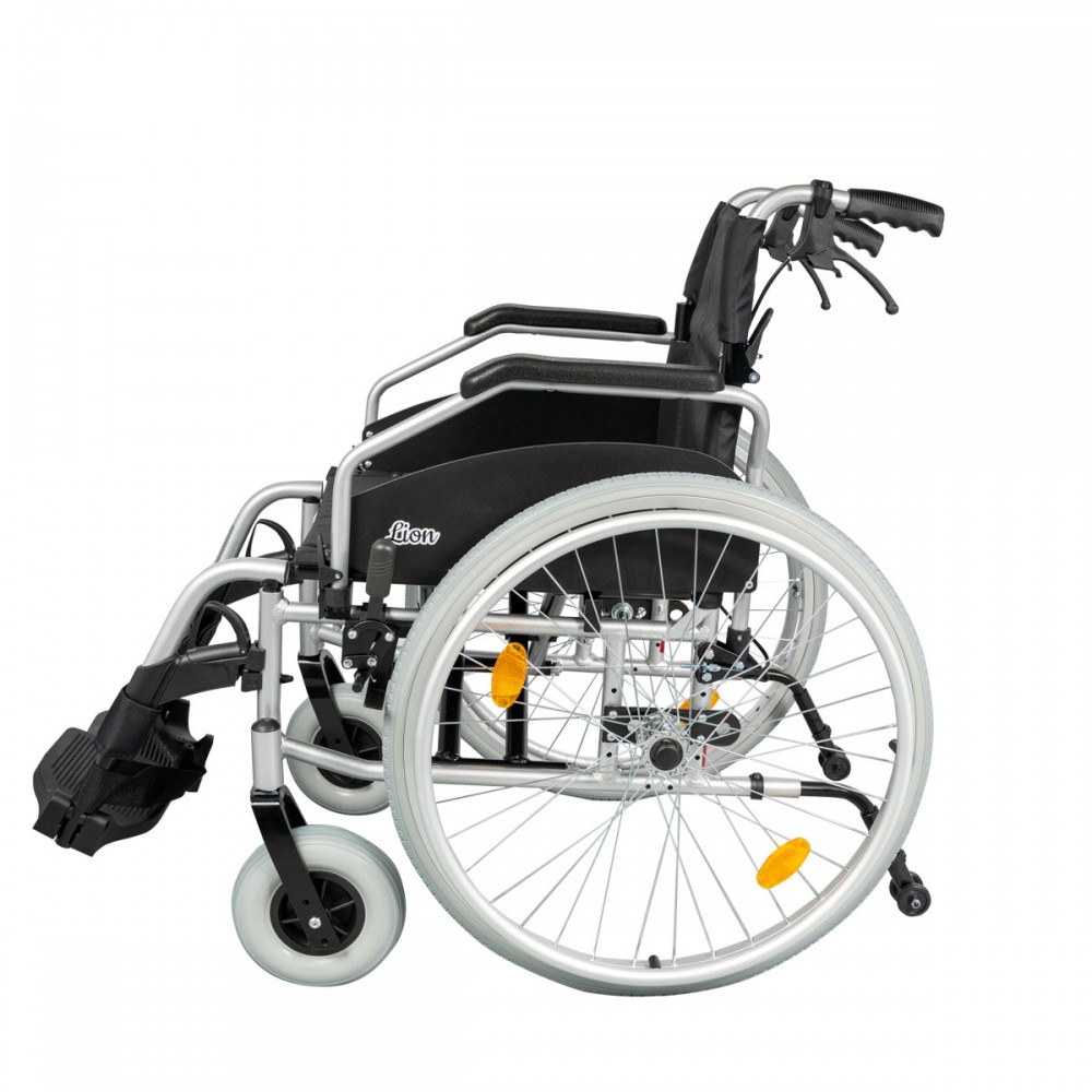 Πτυσσόμενο Αναπηρικό Αμαξίδιο Αλουμινίου ALU IV "Lion" 3 Θέσεων Ύψους Καθίσματος. Πλάτος Καθίσματος 45cm. Ασημί. 0810806. Πτυσσόμενο Αναπηρικό Αμαξίδιο Αλουμινίου ALU IV "Lion" 3 Θέσεων Ύψους Καθίσματος. Πλάτος Καθίσματος 45cm. Ασημί. 0810806.