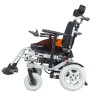Ανακλινόμενο Ηλεκτροκίνητο Αναπηρικό Αμαξίδιο Αλουμινίου TITAN Recliner. Πλάτος Καθίσματος 44 cm. Ασημί. 0811317.  