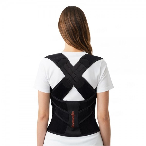 Ορθοπεδικό Γιλέκο Διόρθωσης Στάσης Σώµατος Posturefix. One Size. Μαύρο. Ορθοπεδικό Γιλέκο Διόρθωσης Στάσης Σώµατος Posturefix. One Size. Μαύρο.