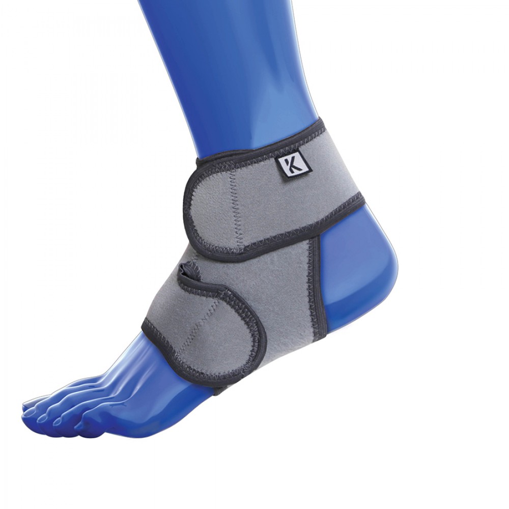 Απλή Αυτοκόλλητη Επιστραγαλίδα από Pro Lite Neoprene- Ankle Support KED/020. Αμφιδέξια. One Size. Ortholand. 