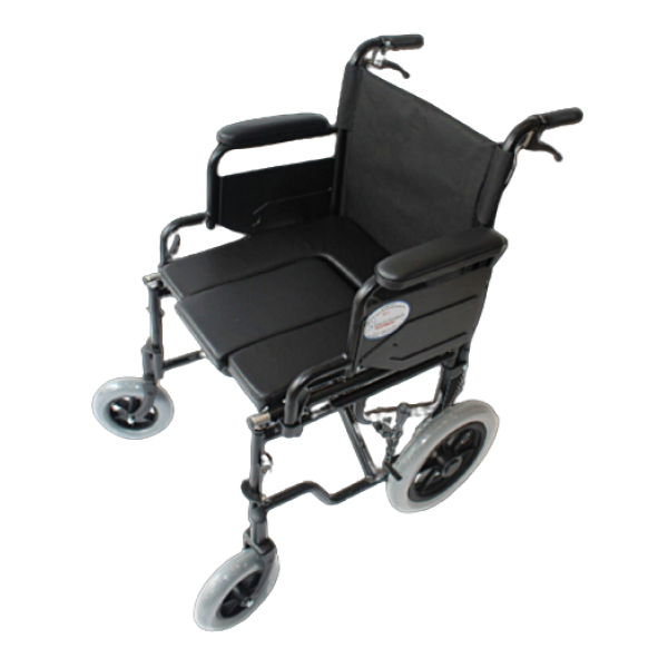 Χειροκίνητο Αναπηρικό Αμαξίδιο PW02021A-WC με Δοχείο Τουαλέτας. Αφαιρούμενα Πλαϊνά και Υποπόδια. Φρένα Συνοδού-Ζώνη Ασφαλείας. Πλάτος Καθίσματος 46cm. Μαύρο.  Χειροκίνητο Αναπηρικό Αμαξίδιο PW02021A-WC με Δοχείο Τουαλέτας. Αφαιρούμενα Πλαϊνά και Υποπόδια. Φρένα Συνοδού-Ζώνη Ασφαλείας. Πλάτος Καθίσματος 46cm. Μαύρο.