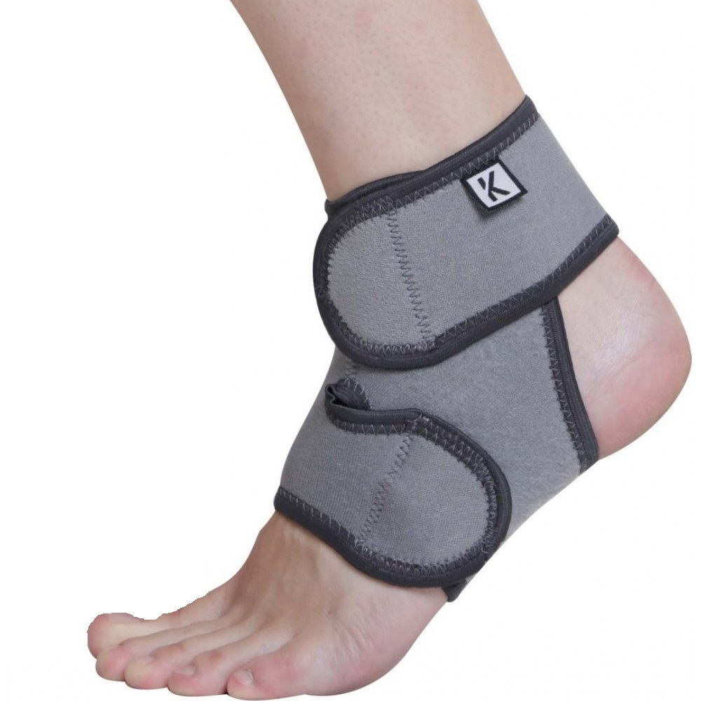 Απλή Αυτοκόλλητη Επιστραγαλίδα από Pro Lite Neoprene- Ankle Support KED/020. Αμφιδέξια. One Size. Ortholand. 