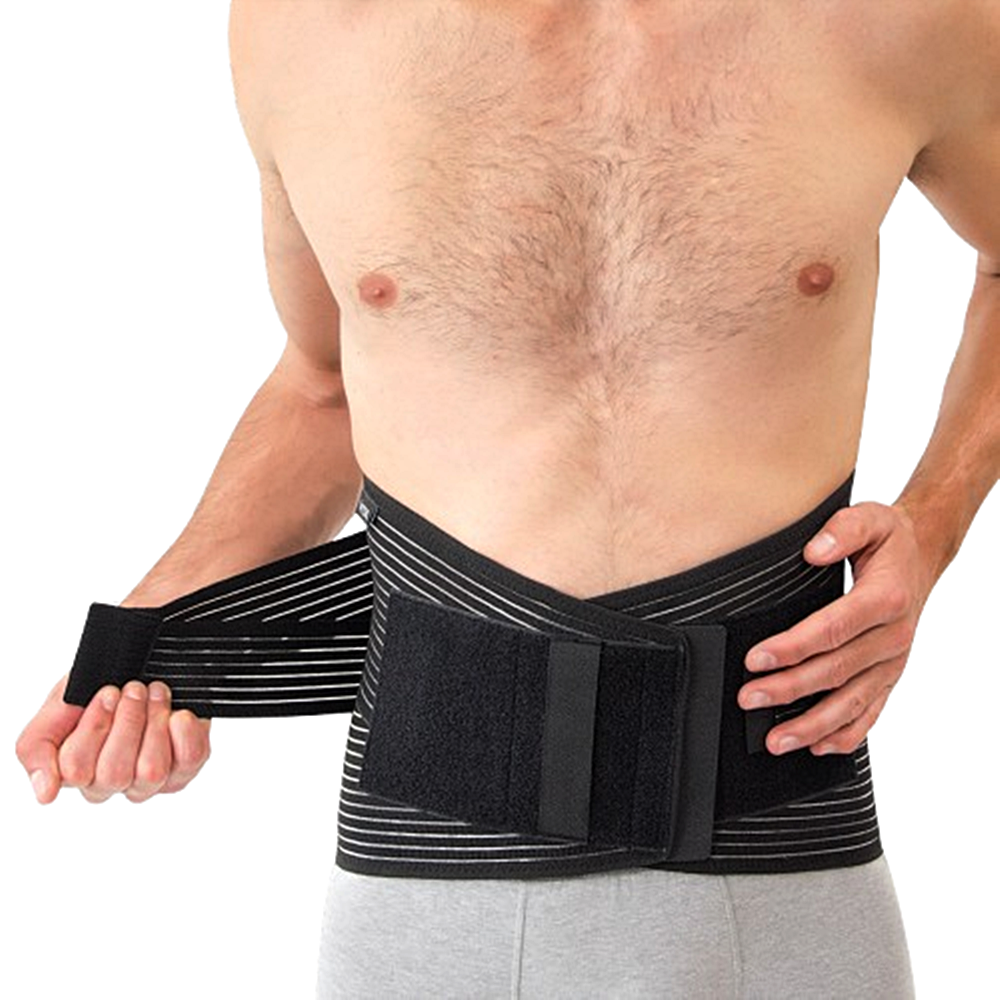 Ζώνη Οσφύoς με Δεστρες και Οπίσθιες Μπανέλες Lumbostad. Μαύρο. Vita 04-2-054. 