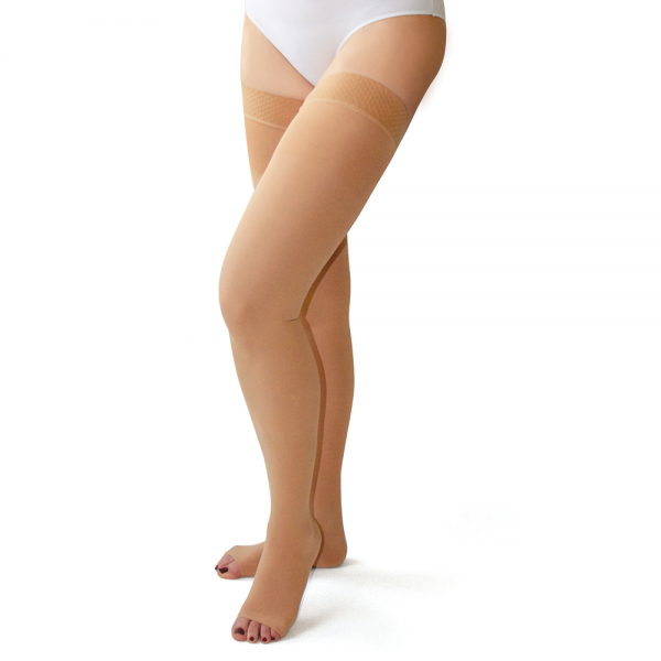 Ελαστικές Κάλτσες Ριζομηρίου VARICOSE Διαβαθμισμένης Συμπίεσης Κλάσης III 30-40 mmHg. Μπεζ.   Ελαστικές Κάλτσες Ριζομηρίου VARICOSE Διαβαθμισμένης Συμπίεσης Κλάσης III 30-40 mmHg. Μπεζ.