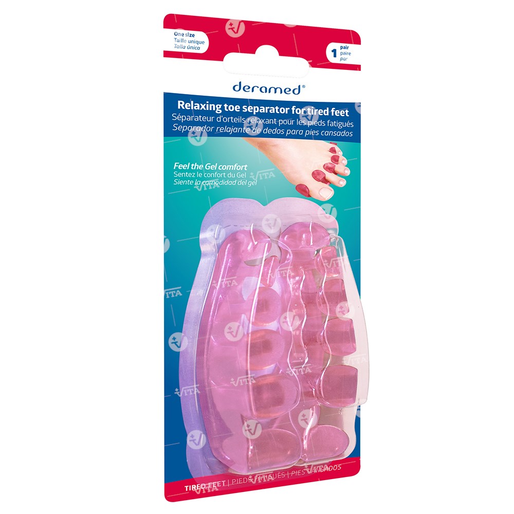 Διαχωριστικό Gel Ανάπαυσης Δακτύλων. One Size. Ζεύγος. VITA 07-2-058. Διαχωριστικό Gel Ανάπαυσης Δακτύλων. One Size. Ζεύγος. VITA 07-2-058.