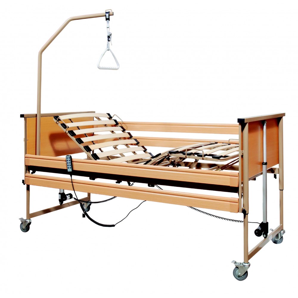 Ηλεκτρικό Κρεβάτι Ορθοπεδικό Πολύσπαστο Μεταβλητού Ύψους VIRGO. 203x90cm. 0803152.