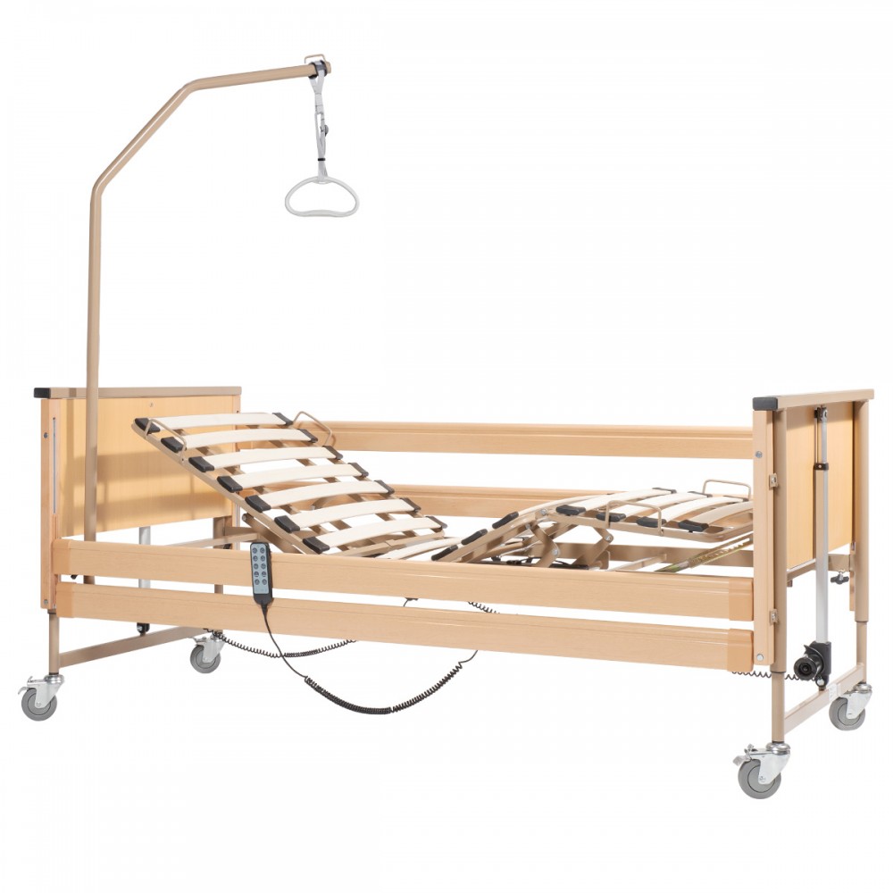 Ηλεκτρικό Κρεβάτι Ορθοπεδικό Πολύσπαστο Μεταβλητού Ύψους VIRGO. 203x90cm. 0803152.