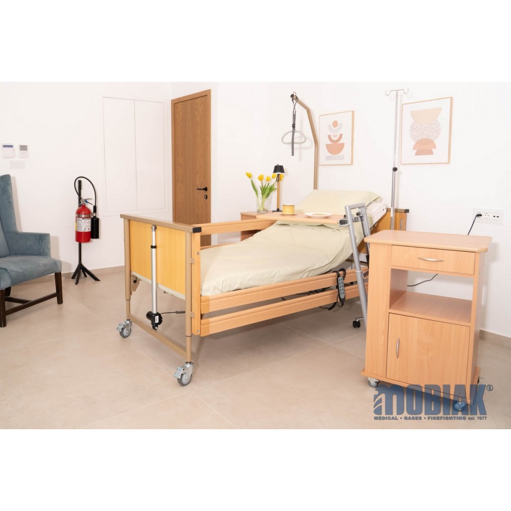 Ηλεκτρικό Κρεβάτι Ορθοπεδικό Πολύσπαστο Μεταβλητού Ύψους VIRGO. 203x90cm. 0803152.