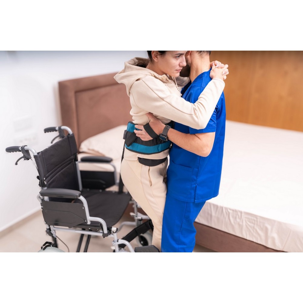 Ζώνη Μεταφοράς Ασθενών με Λαβές. Ρυθμιζόμενη. One Size. 66x15,5cm. 0803653. 