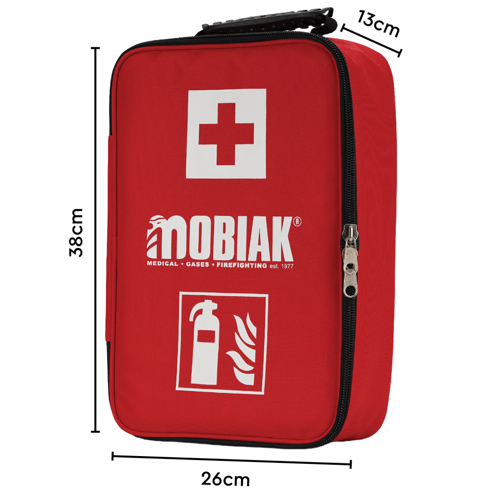 Τσάντα Πρώτων Βοηθειών με Υλικά Φαρμακείου Προδιαγραφών DIN13164. 26x13x38 cm. 0804622. 
