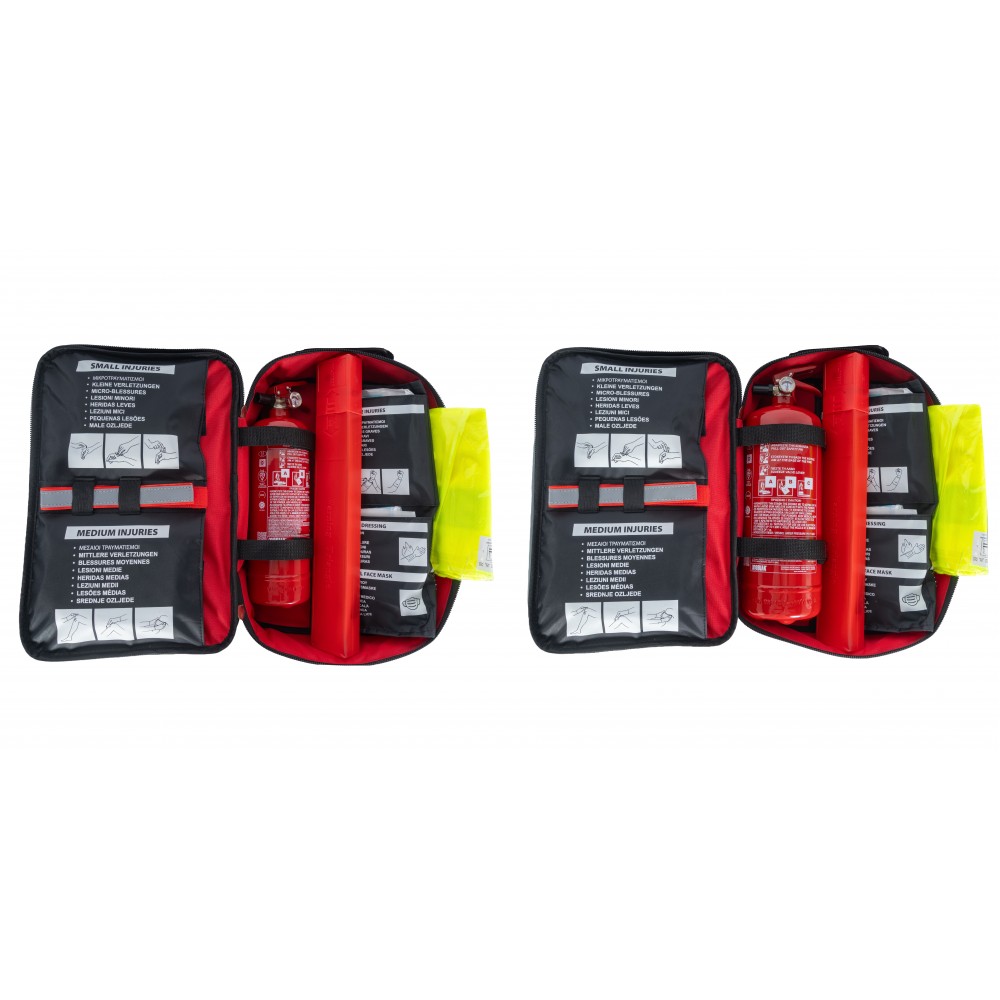 Τσάντα Πρώτων Βοηθειών με Υλικά Φαρμακείου Προδιαγραφών DIN13164. 26x13x38 cm. 0804622. 