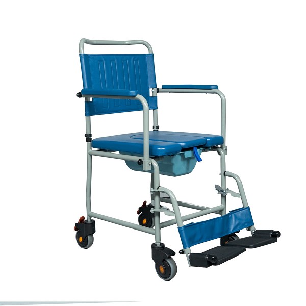 Αναπηρικό Αμαξίδιο με Δοχείο Τουαλέτας U-SHAPE “CYAN”. Γκρι-Μπλε. 0805410. Αναπηρικό Αμαξίδιο με Δοχείο Τουαλέτας U-SHAPE “CYAN”. Γκρι-Μπλε. 0805410.