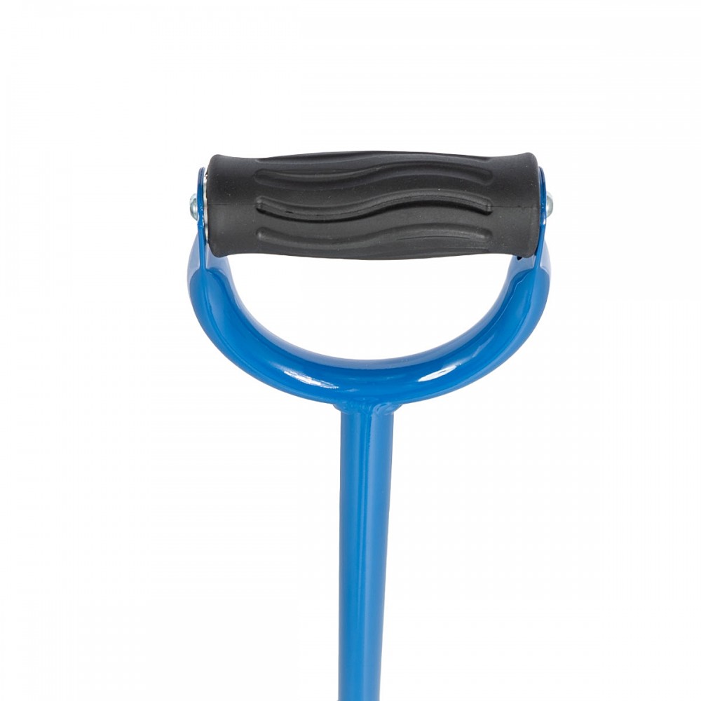 Μπαστούνι PREMIUM Τετράποδης Βάσης με Κλειστή Εργονομική Λαβή. Μέγιστο Βάρος Χρήστη 136Kg. Μπλε. 0805664.