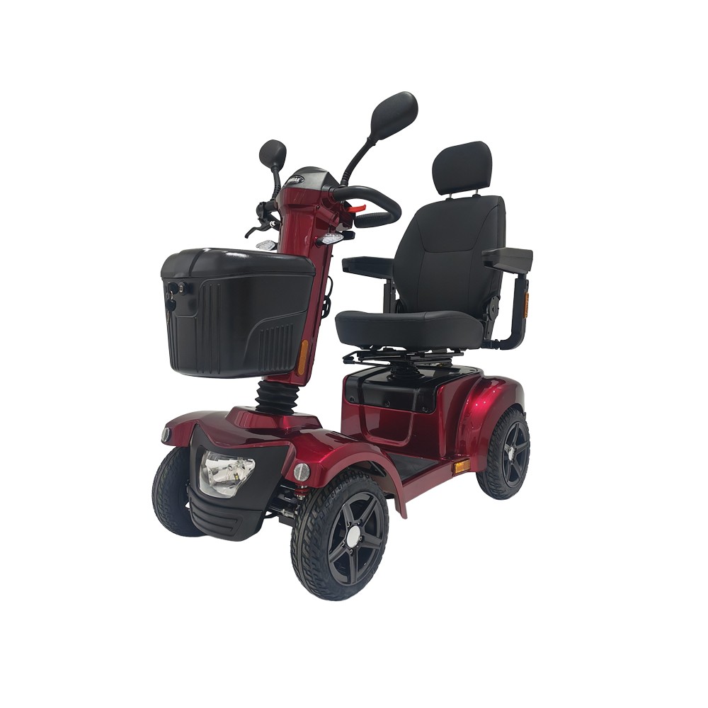 Αμαξίδιο Scooter Perseus ΙΙ Ηλεκτροκίνητο. Ταχύτητα 15Km/h. Μέγιστο Φορτίο 190Kg. Κόκκινο. 0805763. 