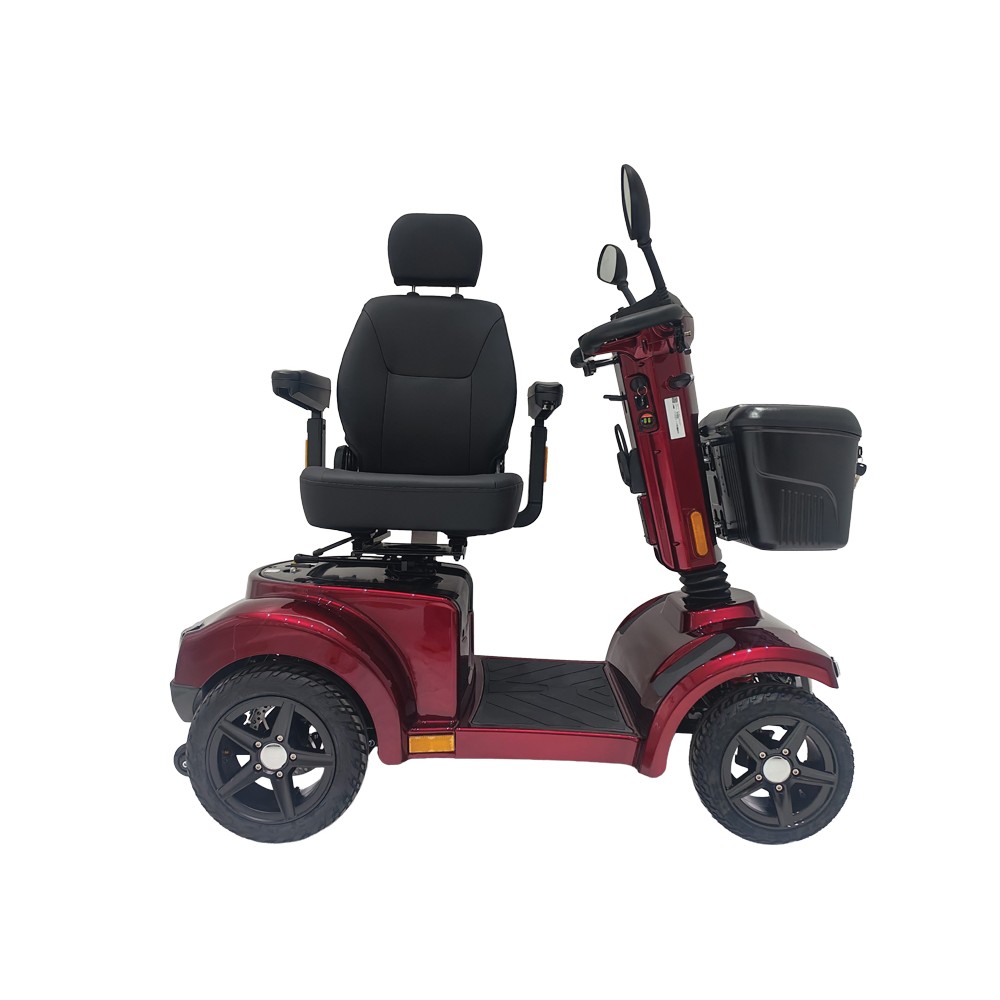 Αμαξίδιο Scooter Perseus ΙΙ Ηλεκτροκίνητο. Ταχύτητα 15Km/h. Μέγιστο Φορτίο 190Kg. Κόκκινο. 0805763. 