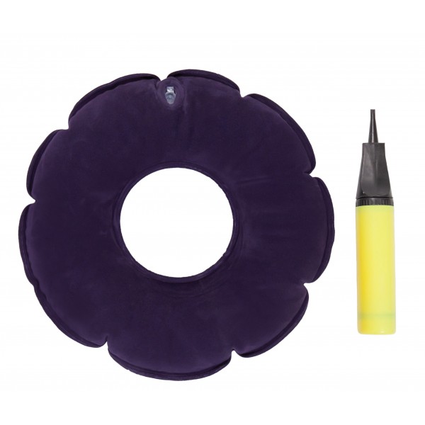 Κουλούρα Φουσκωτή με Τρόμπα Χειρός. Διάμετρος 42cm. Μπλε. 0806279.  Κουλούρα Φουσκωτή με Τρόμπα Χειρός. Διάμετρος 42cm. Μπλε. 0806279.