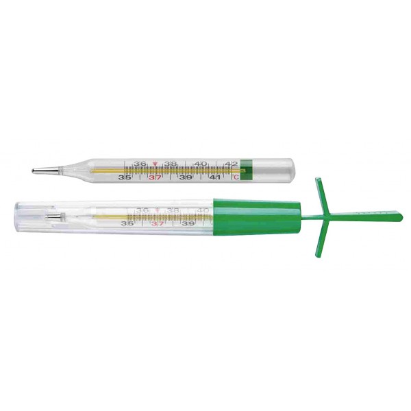 Αναλογικό Γυάλινο Θερμόμετρο T-Flap CA-MI Χωρίς Υδράργυρο. 0806516.  