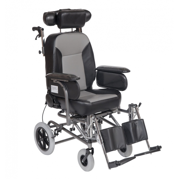 Ειδικού Τύπου Αμαξίδιο Ανακλινόμενης Πλάτης Reclining με Μεσαίους Τροχούς 16''. Παροχή ΕΟΠΥΥ.