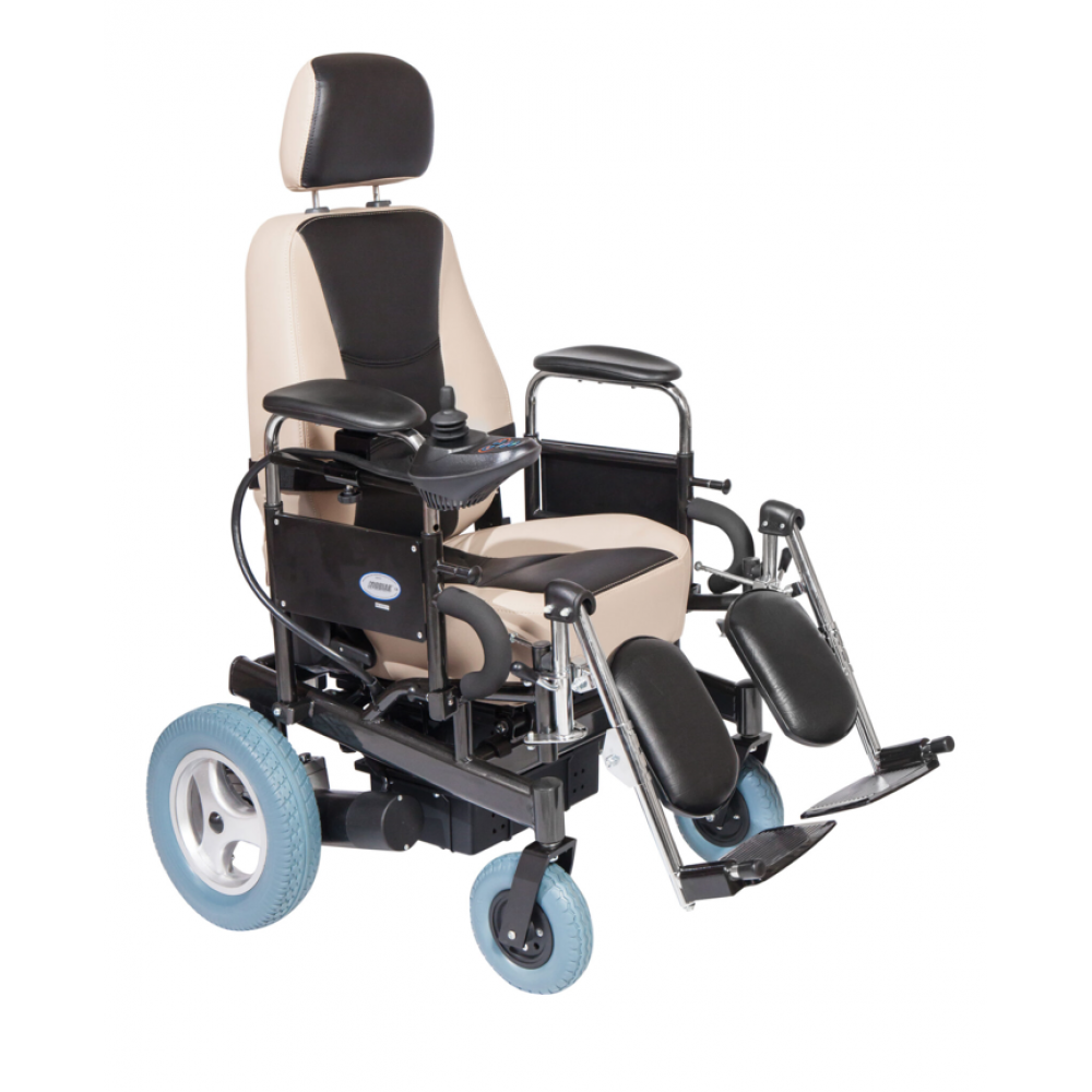 Ηλεκτροκίνητο Ενισχυμένο Ανακλινόμενο Αναπηρικό Αμαξίδιο-Πολυθρόνα Reclining. Πλάτος Καθίσματος 46cm. 0809242. 
