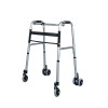Περιπατητήρας με Περιστρεφόμενους Τροχούς 360°. Αλουμινίου. Πτυσσόμενος. Μέγιστο Βάρος Χρήστη έως 136Kg. 0810643. 