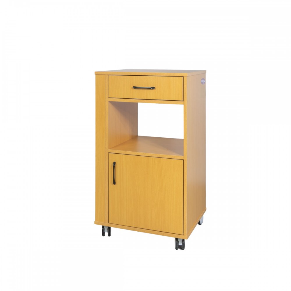 Ξύλινο Κομοδίνο με Τραπεζάκι "LUXURY" Αμφίπλευρης Πρόσβασης. 0811248. 