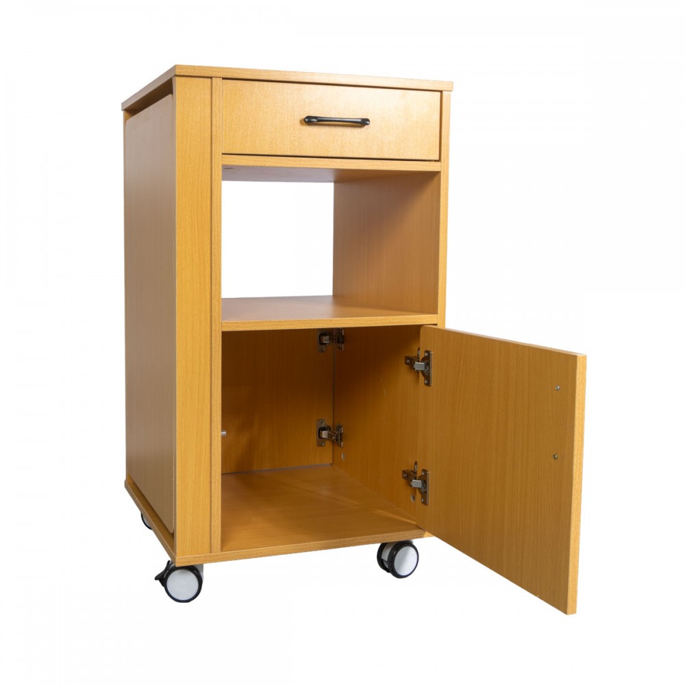 Ξύλινο Κομοδίνο με Τραπεζάκι "LUXURY" Αμφίπλευρης Πρόσβασης. 0811248. 