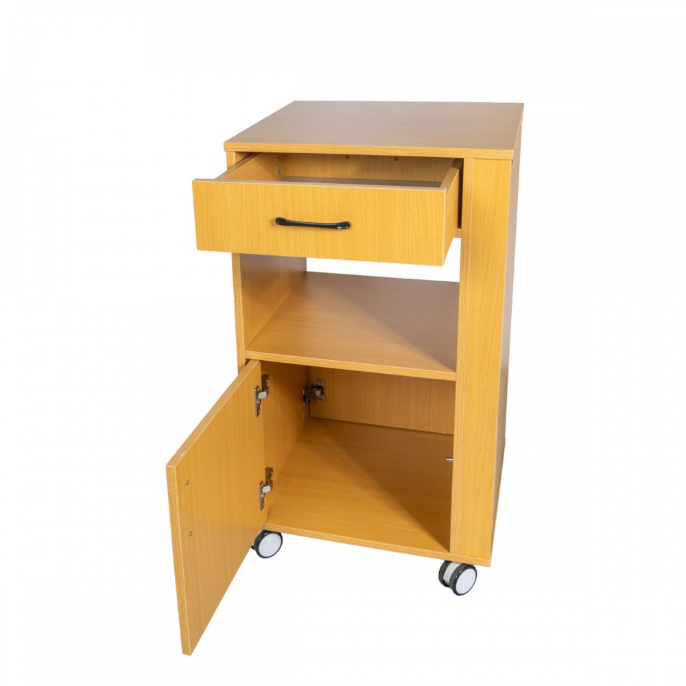 Ξύλινο Κομοδίνο με Τραπεζάκι "LUXURY" Αμφίπλευρης Πρόσβασης. 0811248. 