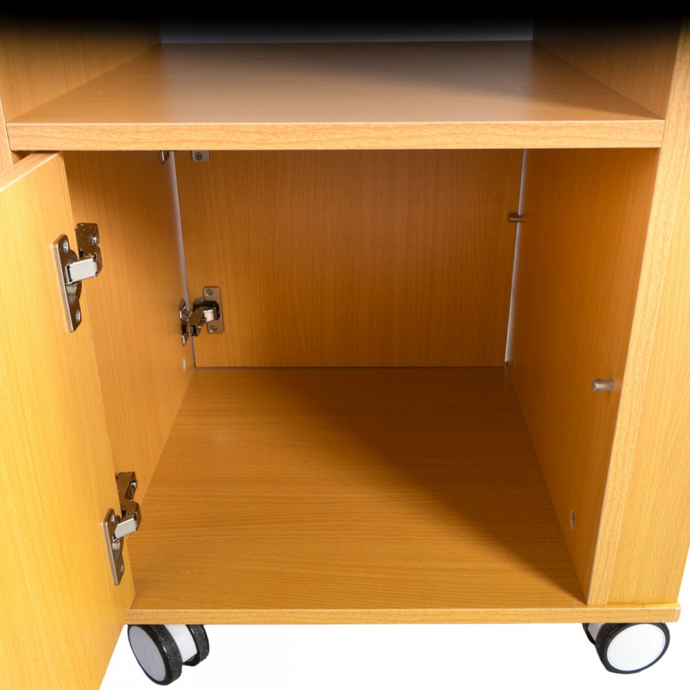 Ξύλινο Κομοδίνο με Τραπεζάκι "LUXURY" Αμφίπλευρης Πρόσβασης. 0811248. 