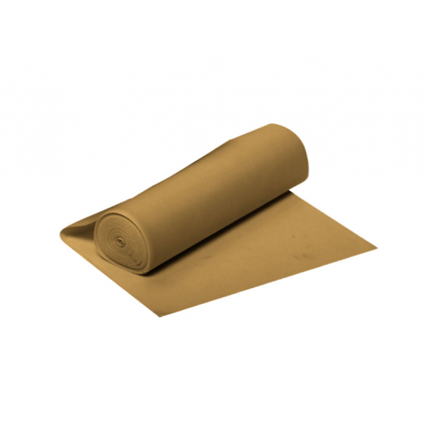 Ελαστική Ταινία Εξάσκησης CanDo® Exercise Stretch Band σε Ρολό. Χρυσό Σκληρό 3x. Latex free. 5,5m x 12,7cm. Ελαστική Ταινία Εξάσκησης CanDo® Exercise Stretch Band σε Ρολό. Χρυσό Σκληρό 3x. Latex free. 5,5m x 12,7cm.