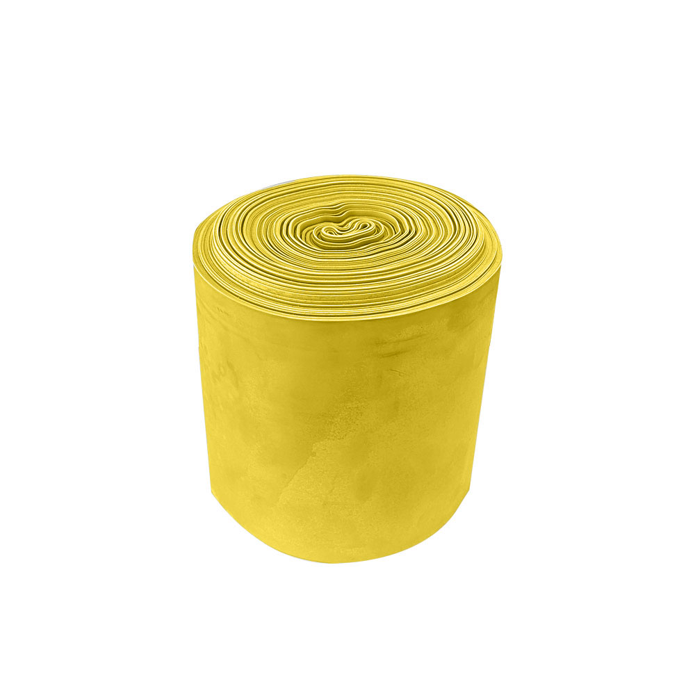 Ελαστική Ταινία Εξάσκησης CanDo® Exercise Stretch Band σε Ρολό. Κίτρινο Μαλακό 1x. Latex free. 45,5m x 12,7cm. Πώληση Ανά Μέτρο.