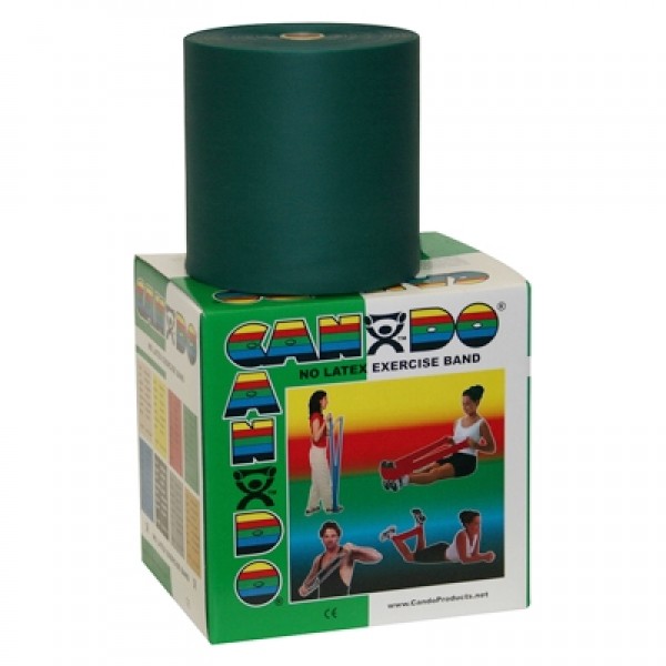 Ελαστική Ταινία Εξάσκησης CanDo® Exercise Stretch Band σε Ρολό. Πράσινο Μέτριο. Latex free. 45,5m x 12,7cm. Πώληση Ανά Μέτρο. Ελαστική Ταινία Εξάσκησης CanDo® Exercise Stretch Band σε Ρολό. Πράσινο Μέτριο. Latex free. 45,5m x 12,7cm. Πώληση Ανά Μέτρο.