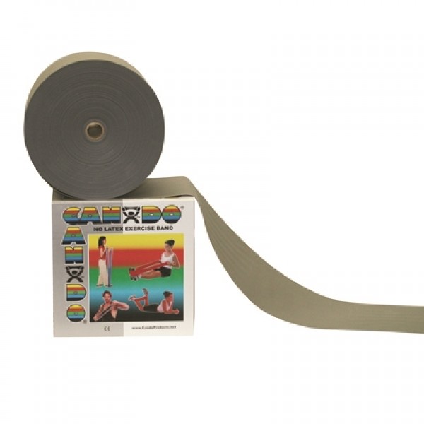 Ελαστική Ταινία Εξάσκησης CanDo® Exercise Stretch Band σε Ρολό. Ασημί Σκληρό 2x. Latex free. 23m x 12,7cm. Πώληση Ανά Μέτρο. Ελαστική Ταινία Εξάσκησης CanDo® Exercise Stretch Band σε Ρολό. Ασημί Σκληρό 2x. Latex free. 23m x 12,7cm. Πώληση Ανά Μέτρο.