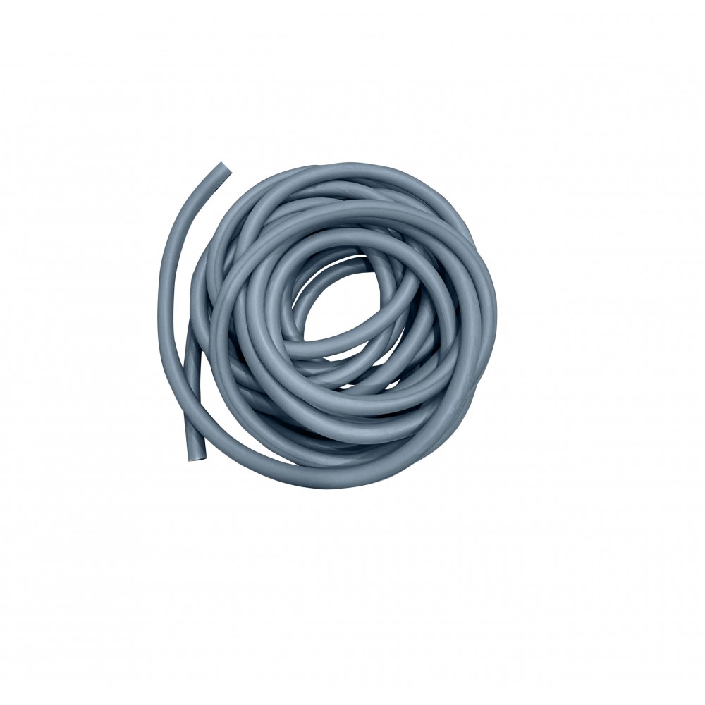 Ελαστικός Σωλήνας Εξάσκησης Ρολό CanDo® Tubing Rolls. Ασημί - Σκληρό 2x. Μήκος 30,5m. Πώληση Ανά Μέτρο. 0811426. 