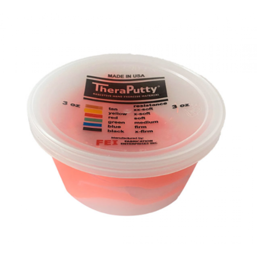 Πηλός Εξάσκησης Χεριών CanDo® Theraputty®. Κόκκινο Μαλακό. 85gr. Mobiakcare 0811474. Πηλός Εξάσκησης Χεριών CanDo® Theraputty®. Κόκκινο Μαλακό. 85gr. Mobiakcare 0811474.
