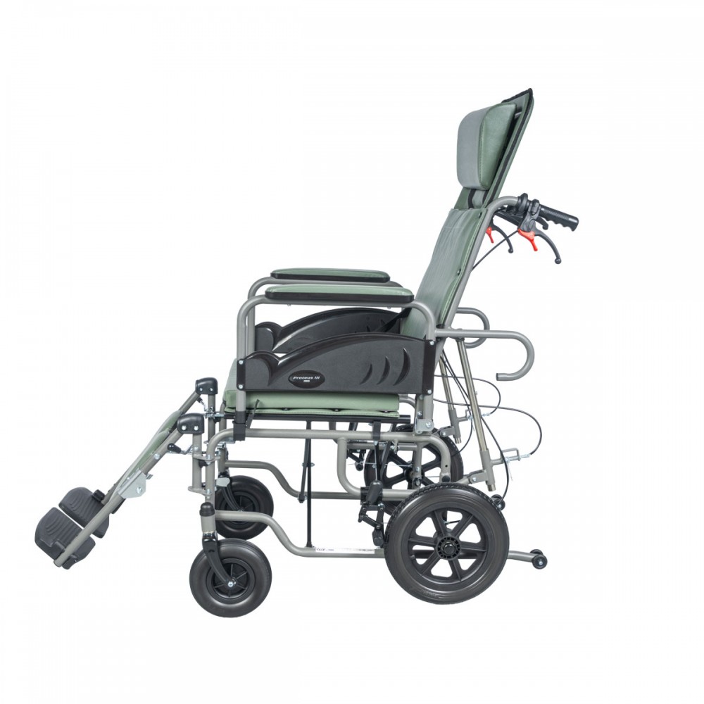 Ανακλινόμενο Αναπηρικό Αμαξίδιο Reclining PROTEUS III. Τροχοί 12’’ Ταχείας Αποδέσμευσης. 0811927. Ανακλινόμενο Αναπηρικό Αμαξίδιο Reclining PROTEUS III. Τροχοί 12’’ Ταχείας Αποδέσμευσης. 0811927.