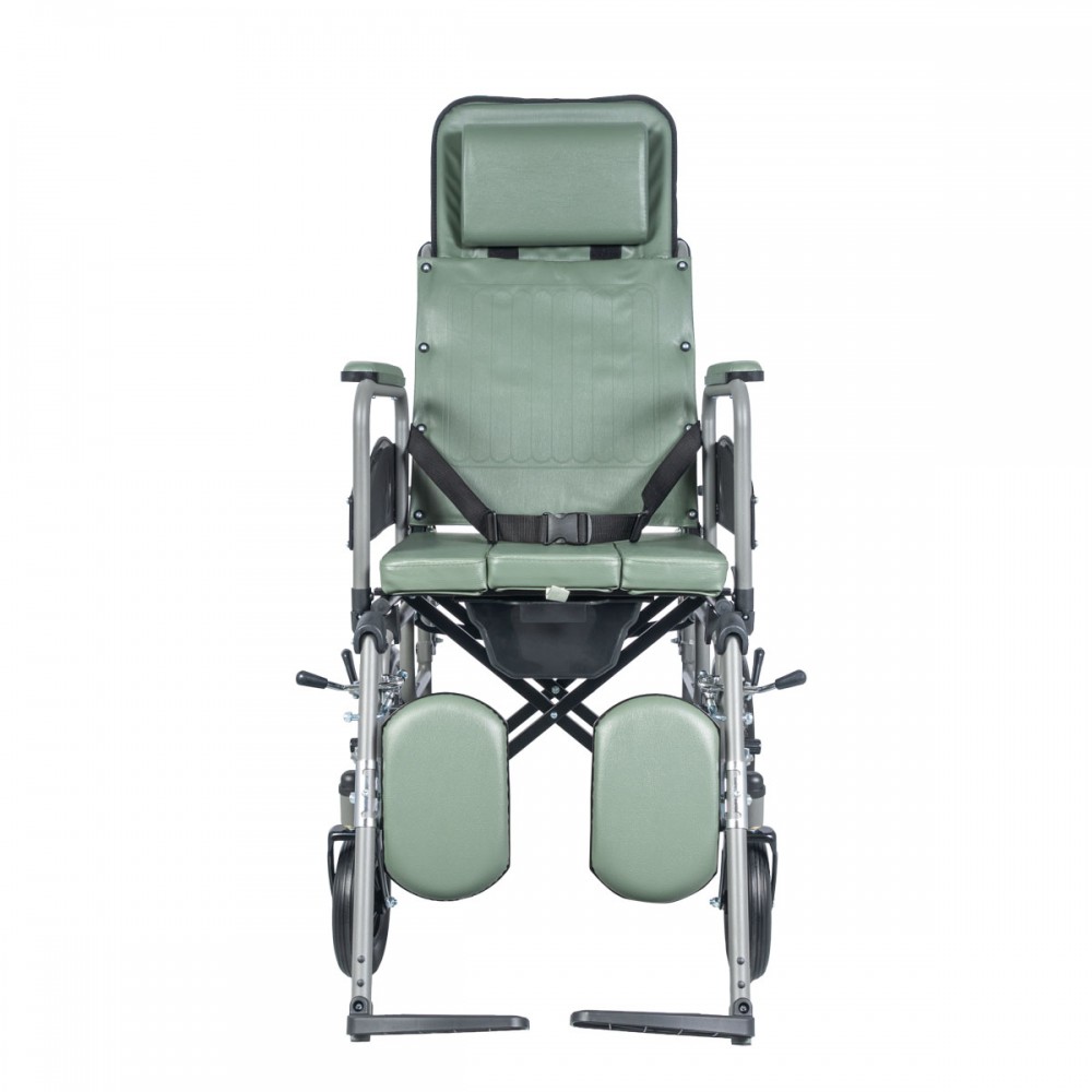 Αναπηρικό Ανακλινόμενο Αμαξίδιο  “PROTEUS IV” Reclining με Δοχείο Τουαλέτα Σχήματος U. 0811928. 
