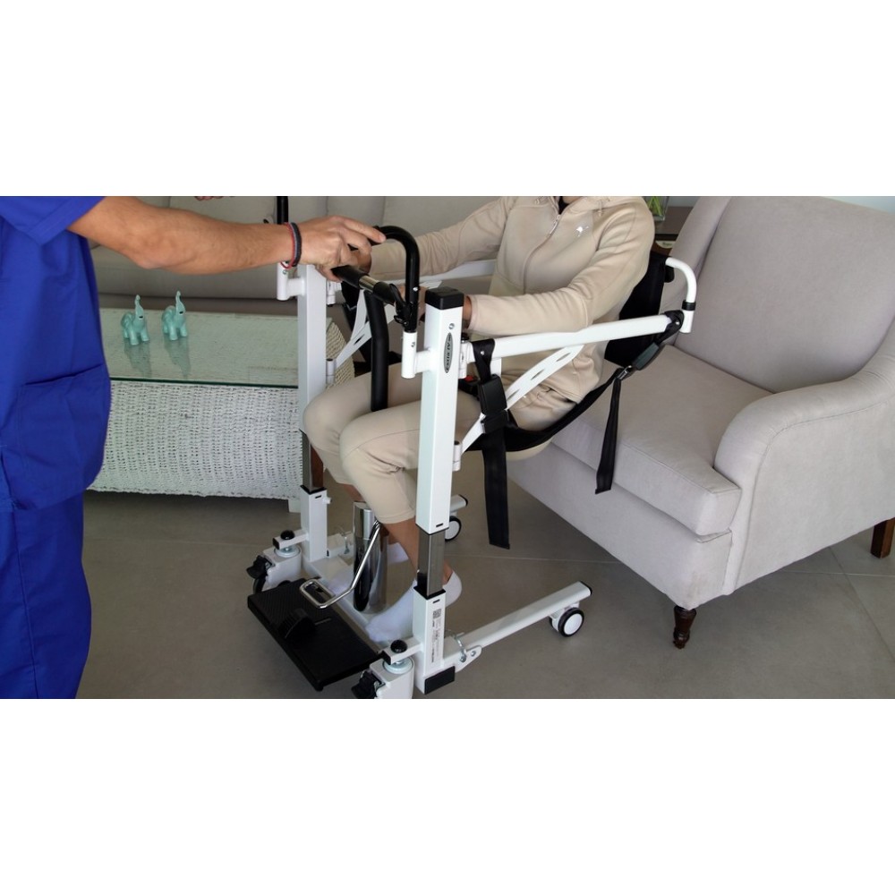 Καρέκλα Ανύψωσης  Ασθενών Υδραυλική Τροχήλατη "ESTIA IV". Μέγιστο Βάρος Χρήστη 120Kg. 0811956.