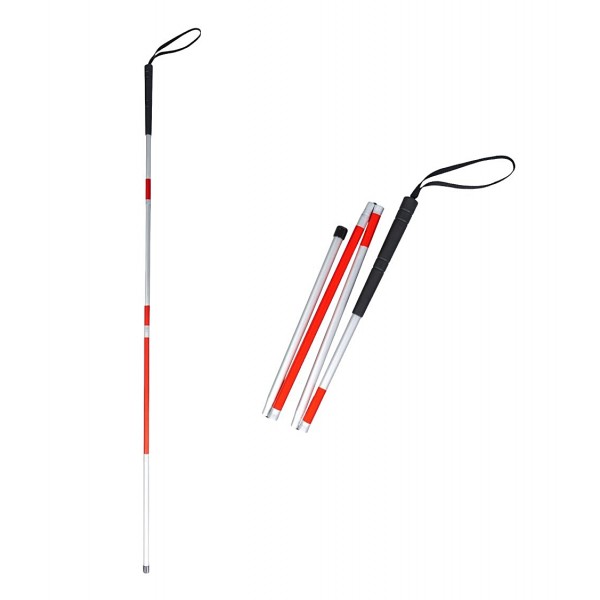 Πτυσσόμενο Μπαστούνι Τυφλών. Αλουμινίου. Μήκος 120 cm. 0813107. 