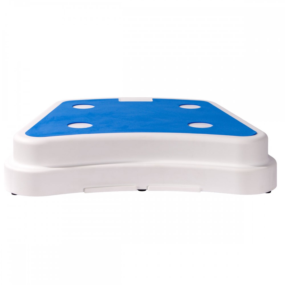 Σκαλοπάτι Μπάνιου. Στοιβαζόμενος Σχεδιασμός. Μέγιστο Βάρος 130Kg. 38x48x10cm. 