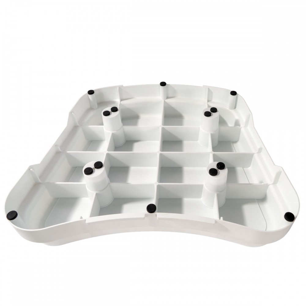 Σκαλοπάτι Μπάνιου. Στοιβαζόμενος Σχεδιασμός. Μέγιστο Βάρος 130Kg. 38x48x10cm. 